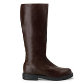 Men's Brown Pu Knee High Super Hero Boots